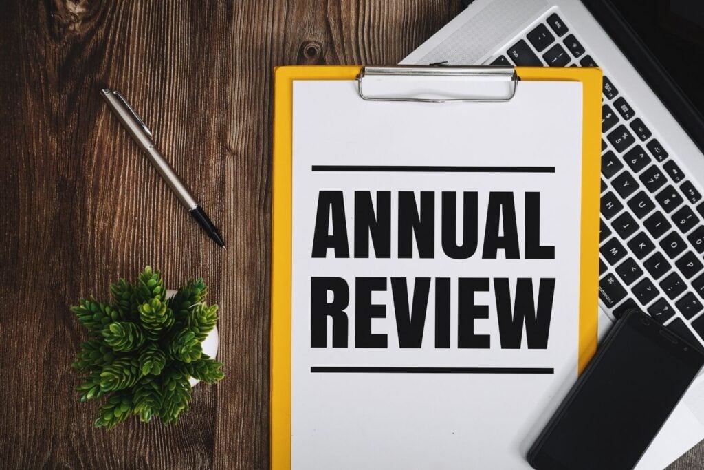 Annual Career Review Banner